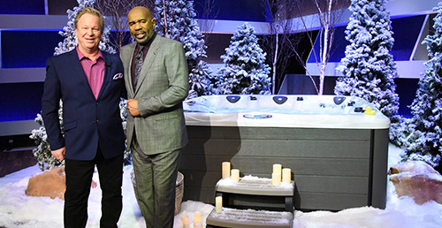 Master Spas verschenkt 5 Whirlpools in der steve harvey show